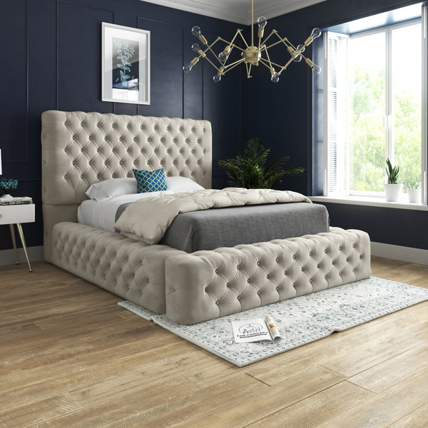 AMBASSADOR BED FRAME WITH MATTRESS & STORAGE OPTION
