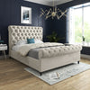 SLEIGH BED FRAME WITH MATTRESS & STORAGE OPTIONS