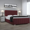 PANEL BED FRAME WITH MATTRESS & STORAGE OPTION