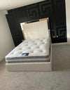 MIRROR BED FRAME WITH MATTRESS & STORAGE OPTION