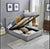 Maddox Linear Ottoman Storage Bed - SJ Dream Beds