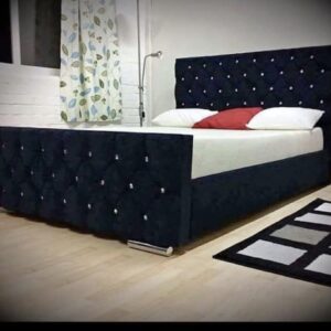 Milan Upholstery Wingback Bed UK