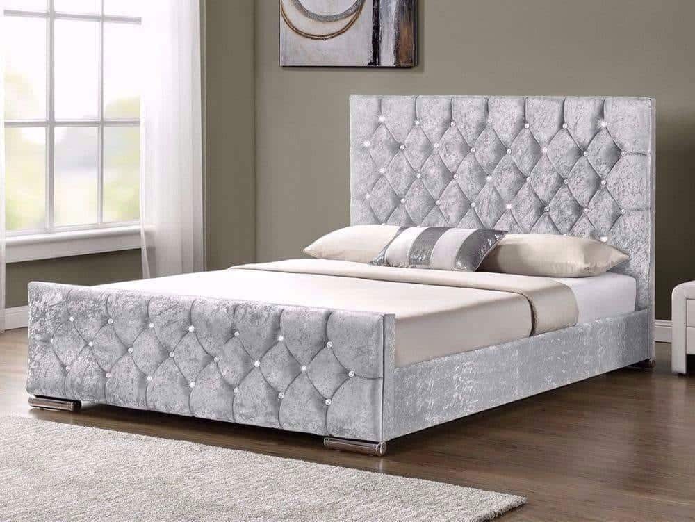 Ararat upholstered bed frame - SJ Dream Beds