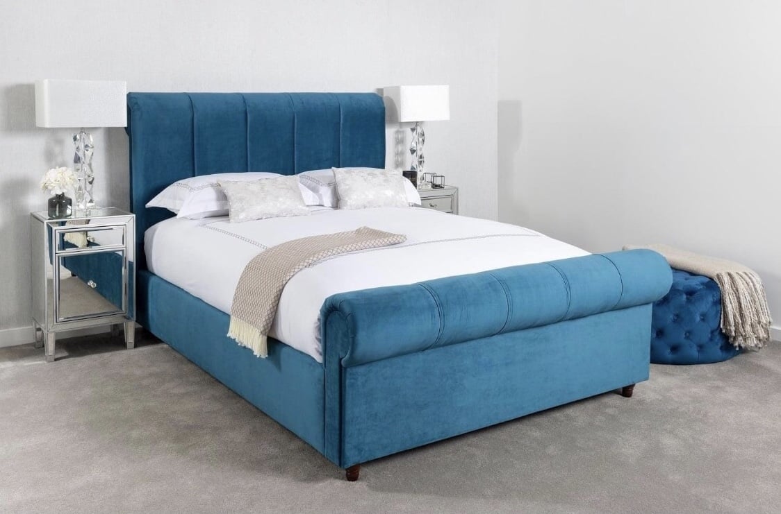 Cavalli Sleigh Bed - SJ Dream Beds
