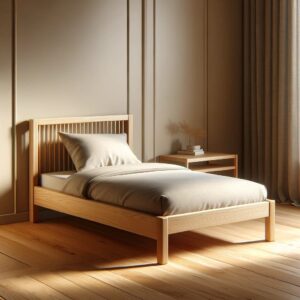 single bed frame wood